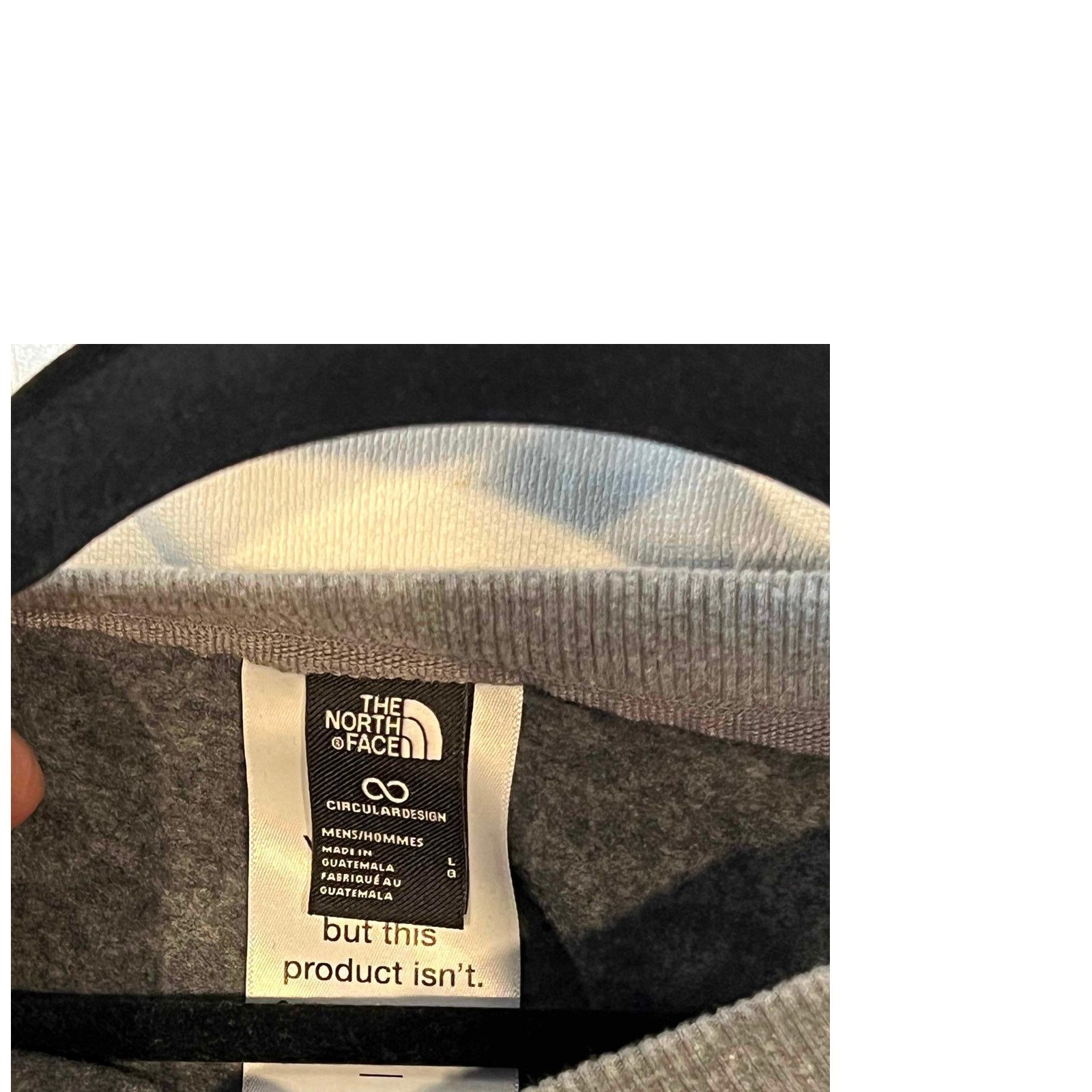 The North Face The North Face Grey Men's Crewneck Mens L Size US L / EU 52-54 / 3 - 3 Thumbnail