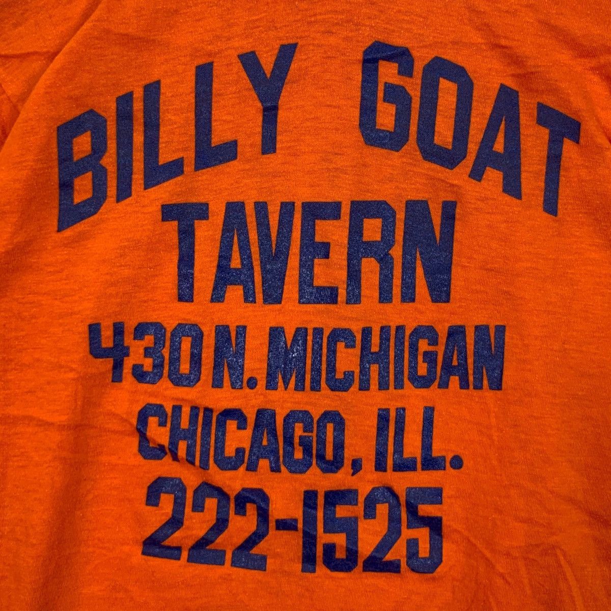Vintage Vintage HANCO MADE IN USA Billy Goat Tavern Tee Shirt Top Size US S / EU 44-46 / 1 - 5 Thumbnail