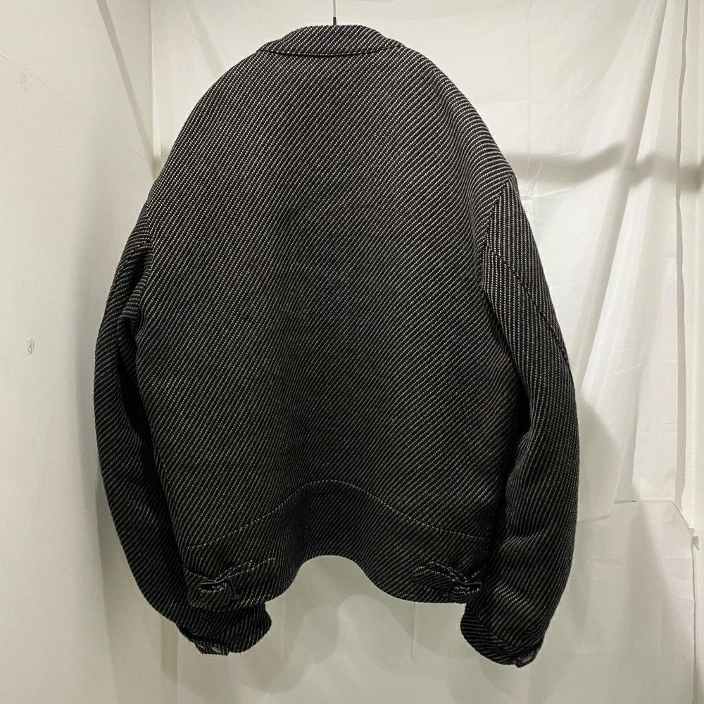 Yohji Yamamoto Yohji Yamamoto POUR HOMME TWEED INK W RIDERS BLOUSON Size US M / EU 48-50 / 2 - 8 Thumbnail
