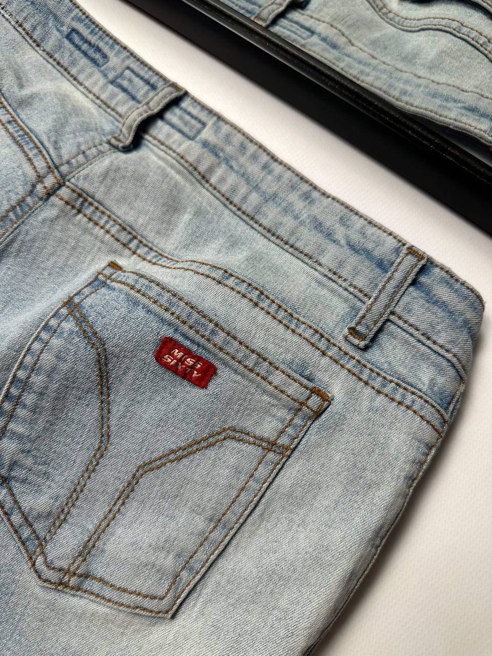 Miss Sixty Vintage Miss Sixty Flared Washed Jeans 🔥 Size 32" / US 10 / IT 46 - 5 Thumbnail