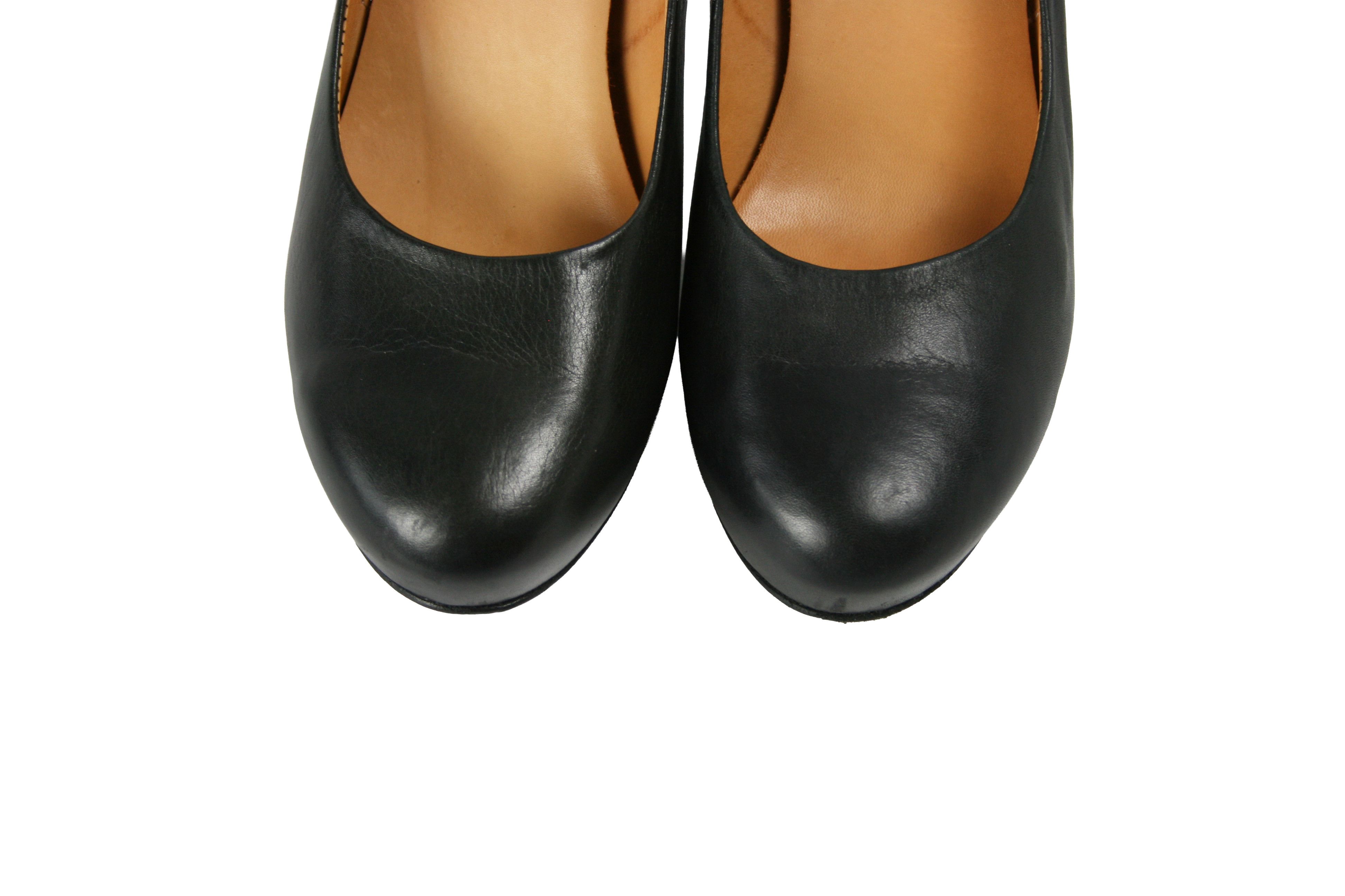 The Last Conspiracy Avant Garde Leather Heels Size US 9 / IT 39 - 5 Thumbnail