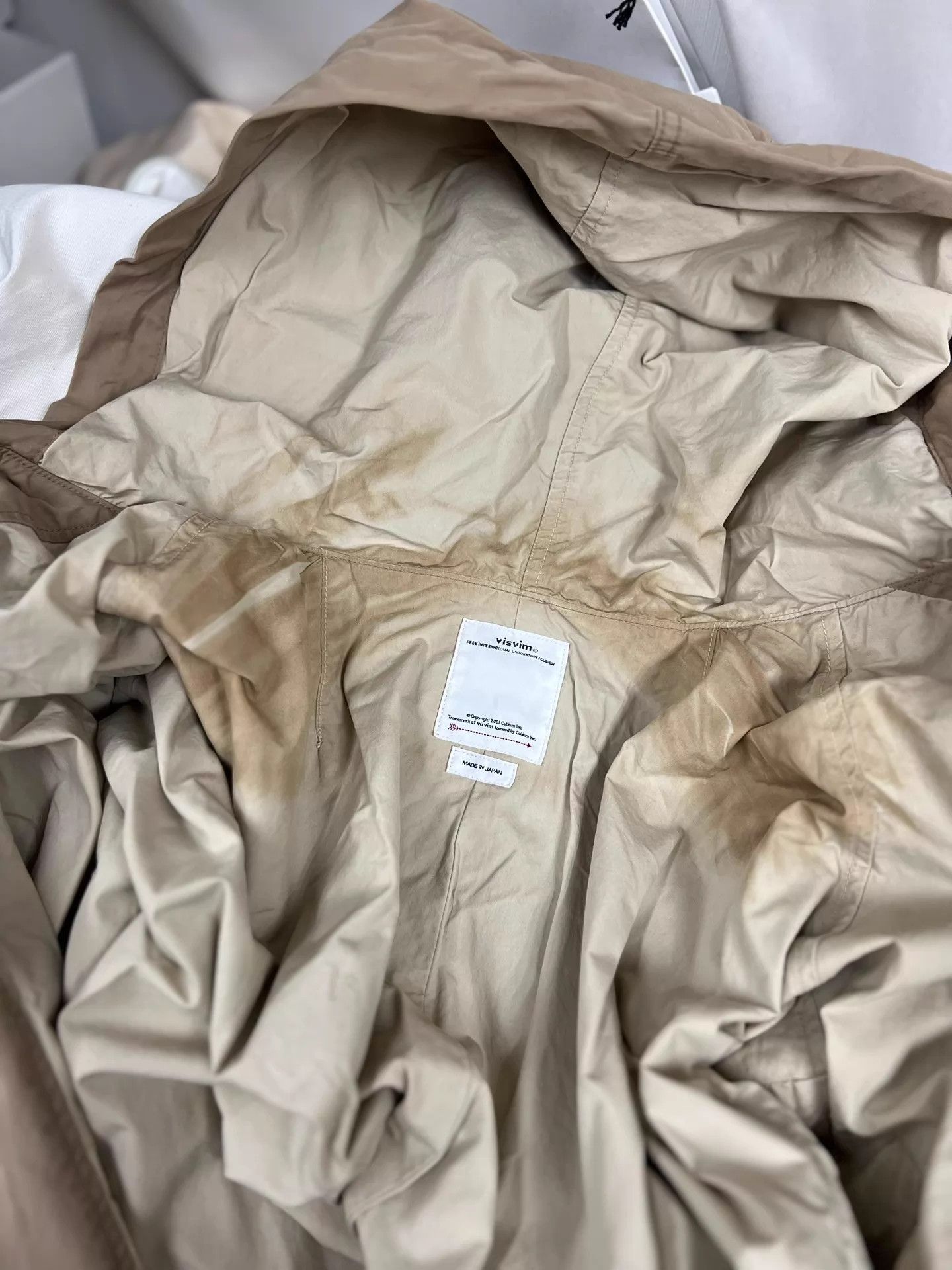 Visvim VISVIM Patterson Overcoat Beige 1 FadedNoPocketsNoTags Size US S / EU 44-46 / 1 - 9 Thumbnail