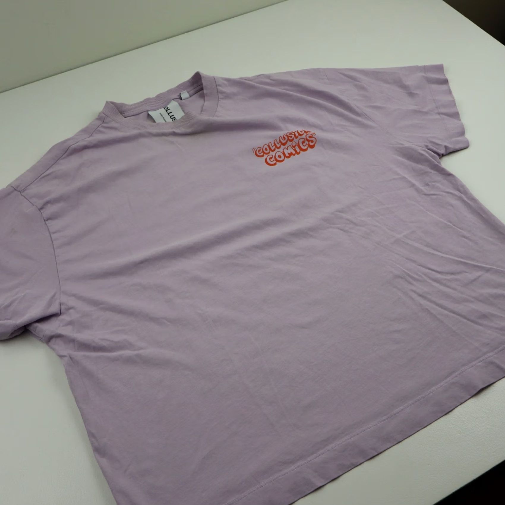 Vintage COLLUSION COLLUSION COMICS Bunny T Shirt Mens L Purple Orange Graphic Print Short Sleeve Crew Neck Vintage: No Size US L / EU 52-54 / 3 - 3 Thumbnail