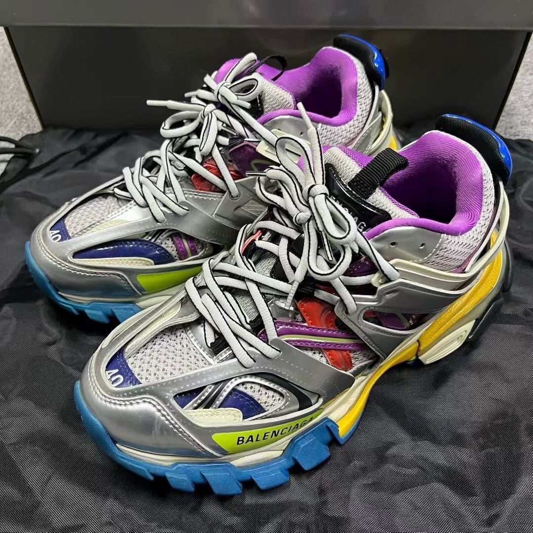 Balenciaga balenciaga colorful track low-top dad shoes Size US 8.5 / EU 41-42 - 2 Thumbnail