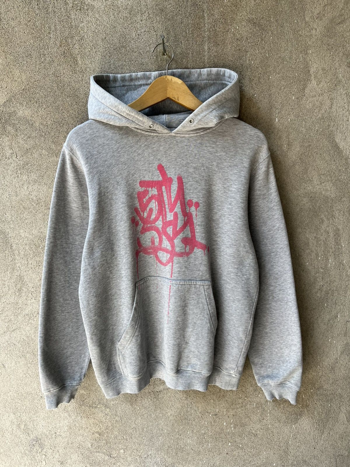 Stussy Vintage stussy 2000s hoodie grafity Size US S / EU 44-46 / 1 - 1 Thumbnail