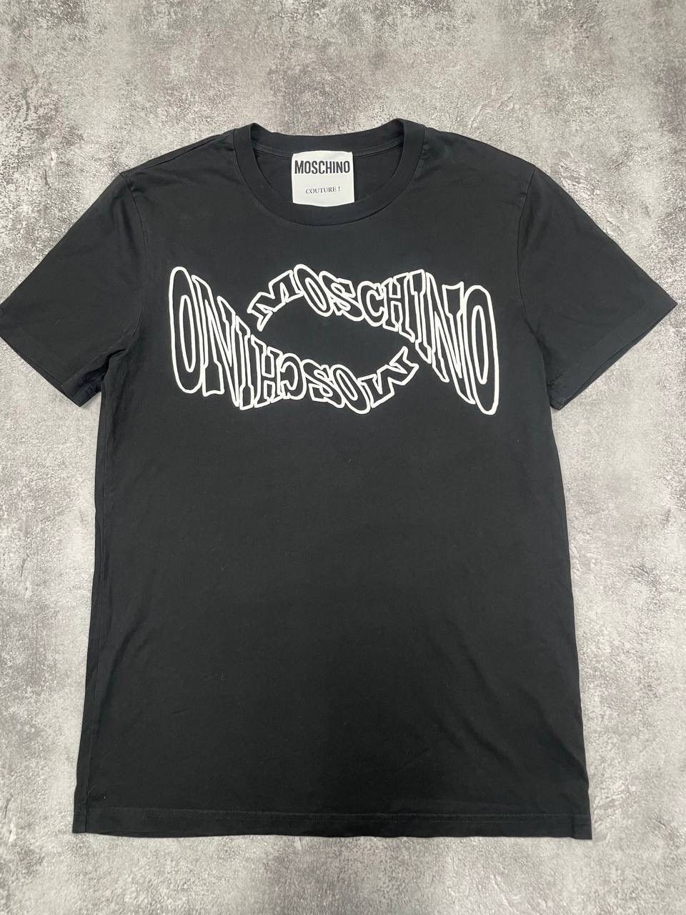 Moschino Moschino Men’s Cotton T-Shirt Black Size M Size US M / EU 48-50 / 2 - 1 Thumbnail