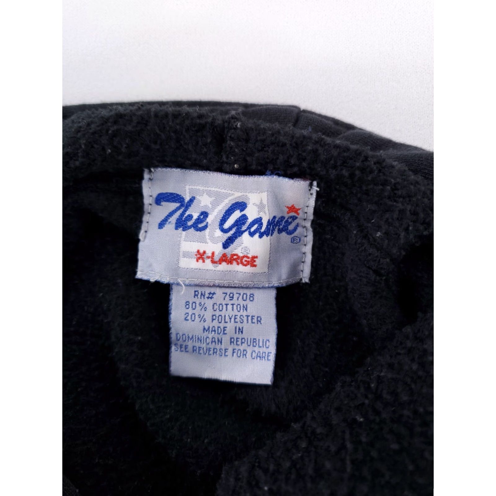 Vintage VINTAGE Kansas City Chiefs The Game Hoodie Sweatshirt Drawstring Black Mens XL Size US XL / EU 56 / 4 - 4 Thumbnail