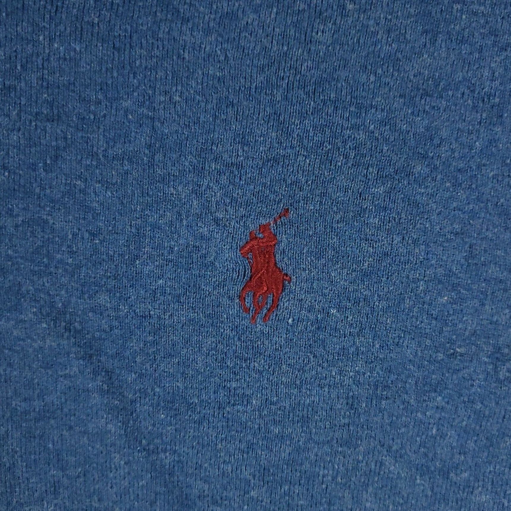 Ralph Lauren VINTAGE Ralph Lauren Sweater Mens 2XL Pullover Blue Cotton Casual Crew Neck All Seasons Size US XXL / EU 58 / 5 - 2 Thumbnail