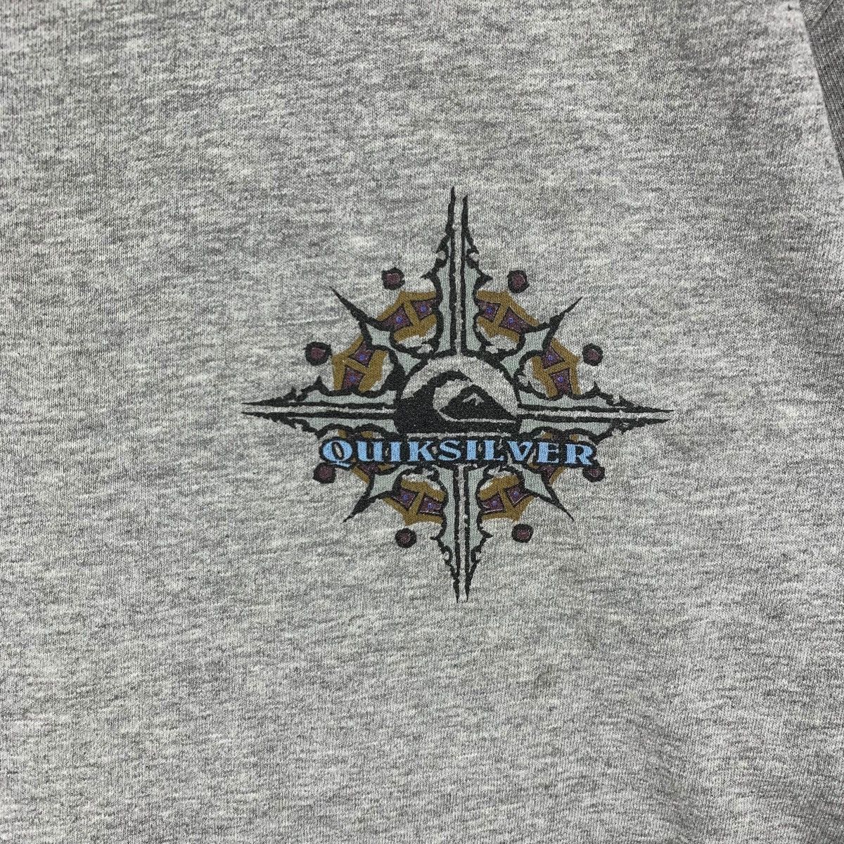 Quiksilver Vintage 90's QUIKSILVER INTERNATIONAL Graphic Surf Tee Shirt Size US M / EU 48-50 / 2 - 5 Thumbnail