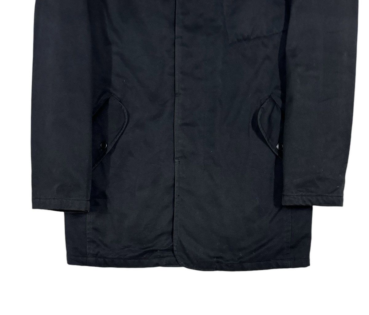 If Six Was Nine × PPFM × Vintage Vtg🔥Ppfm Buttoned Parka Black Jacket Hidden Pocket Size US L / EU 52-54 / 3 - 10 Thumbnail