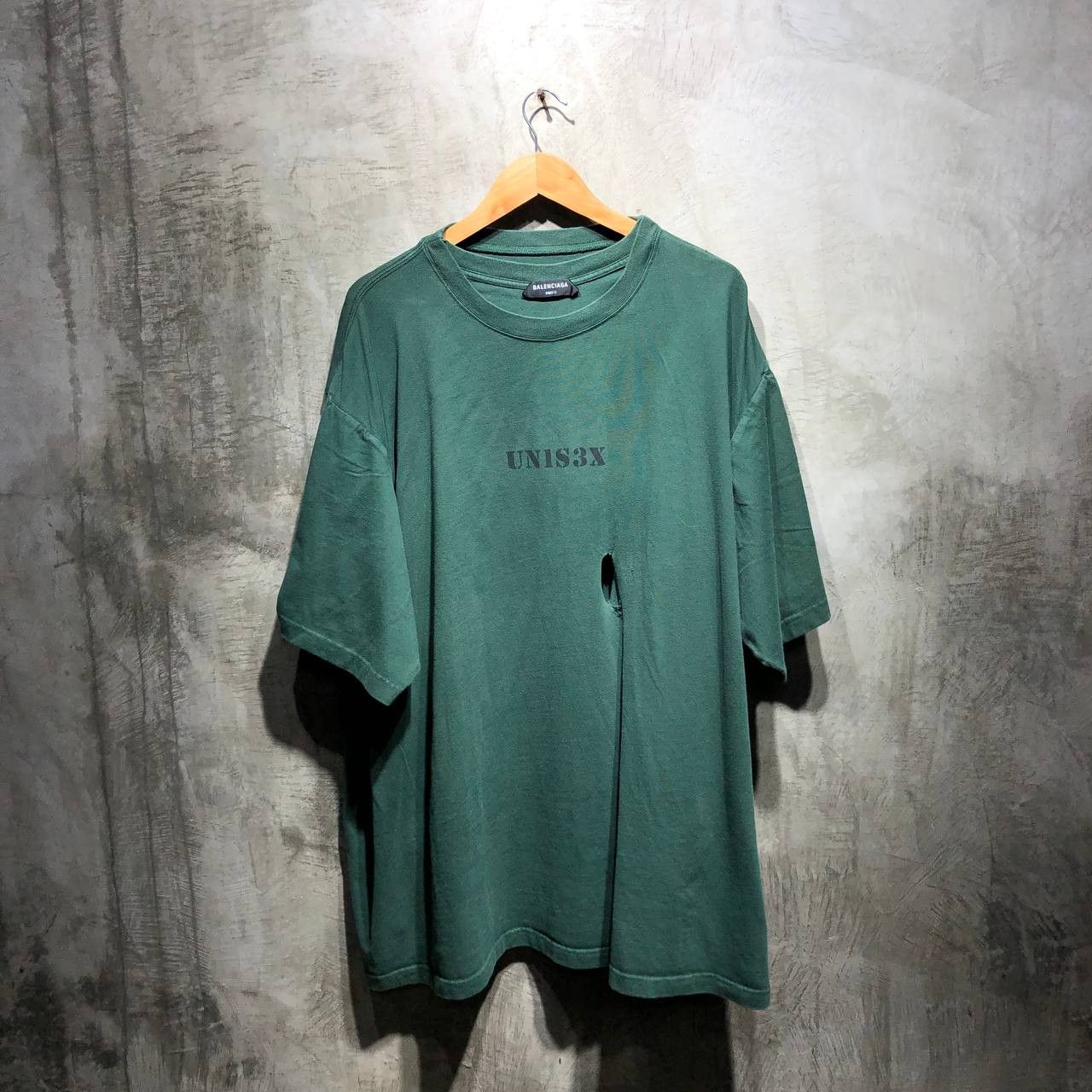 Balenciaga Unisex double layer shirt fit 4XL