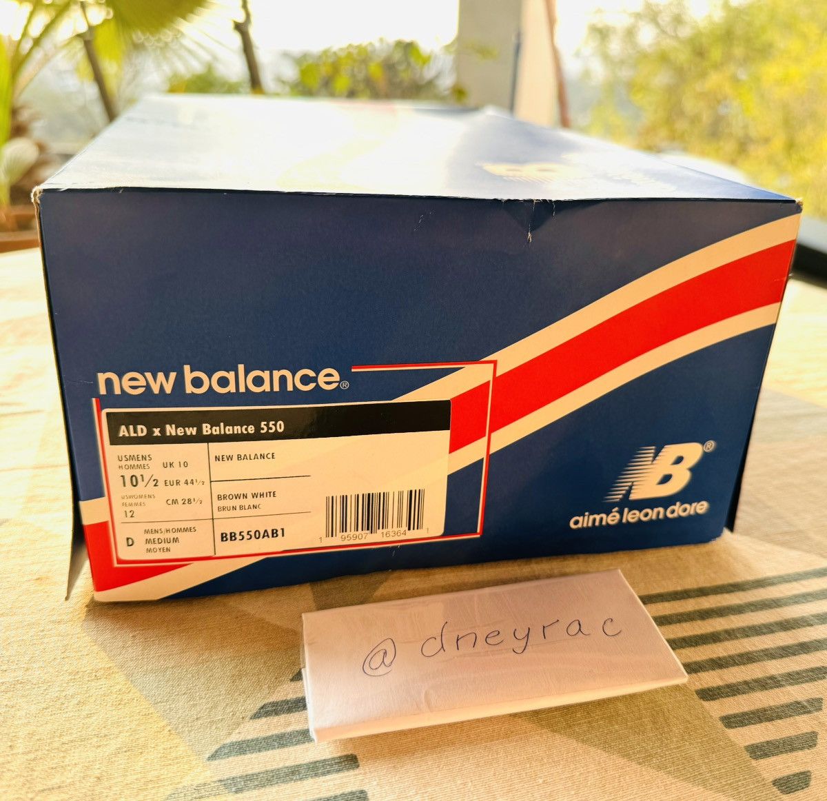 Aime Leon Dore × New Balance New Balance x Aime Leon Dore 550 Brown Size US 10.5 / EU 43-44 - 9 Thumbnail