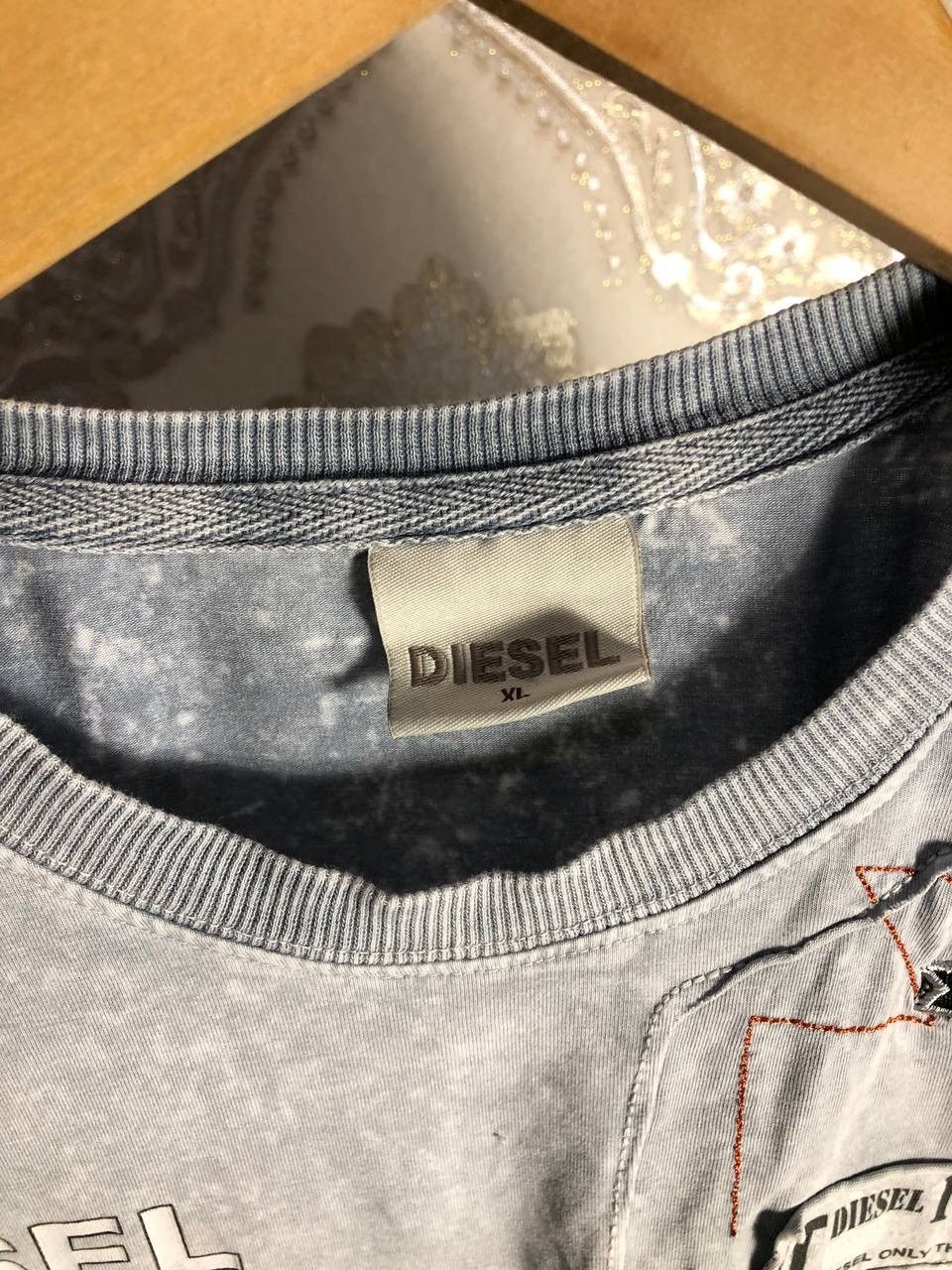 Diesel × Vintage VERY RARE DIESEL DESIGNER T-SHIRT JAPAN STYLE RETRO Y2K 90s Size US XL / EU 56 / 4 - 5 Thumbnail