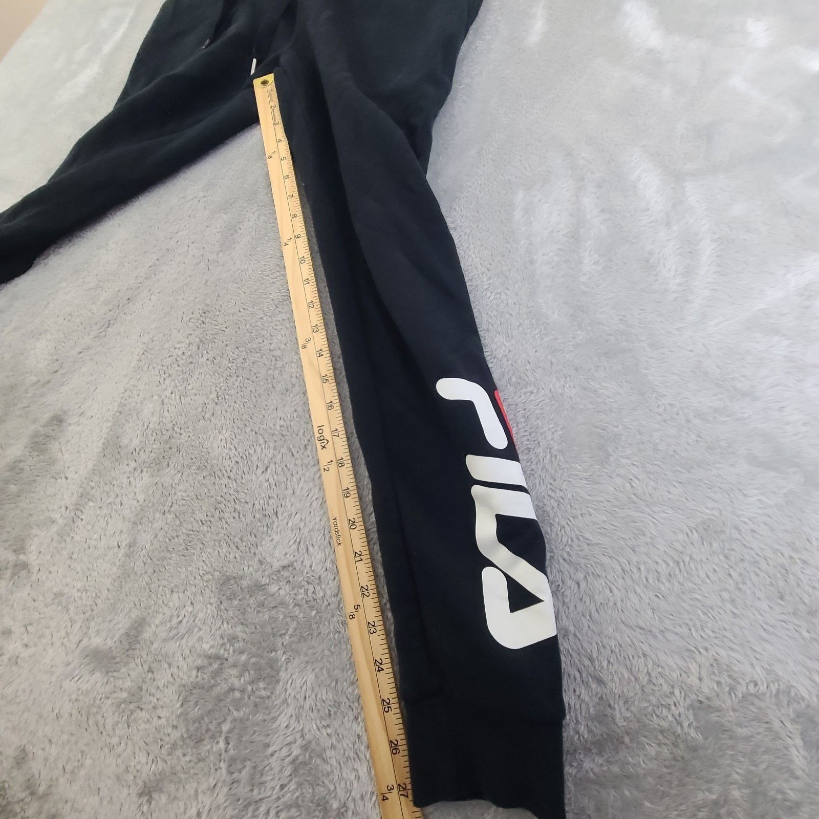 Fila FILA Womens Graphic Tracksuit Trousers Joggers Small Black Size 30" / US 8 / IT 44 - 8 Thumbnail
