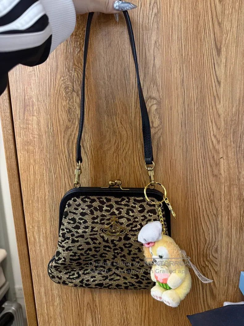 Vivienne Westwood Vivienne Westwood size os Leopard print arm-worn bag Size ONE SIZE - 1 Thumbnail