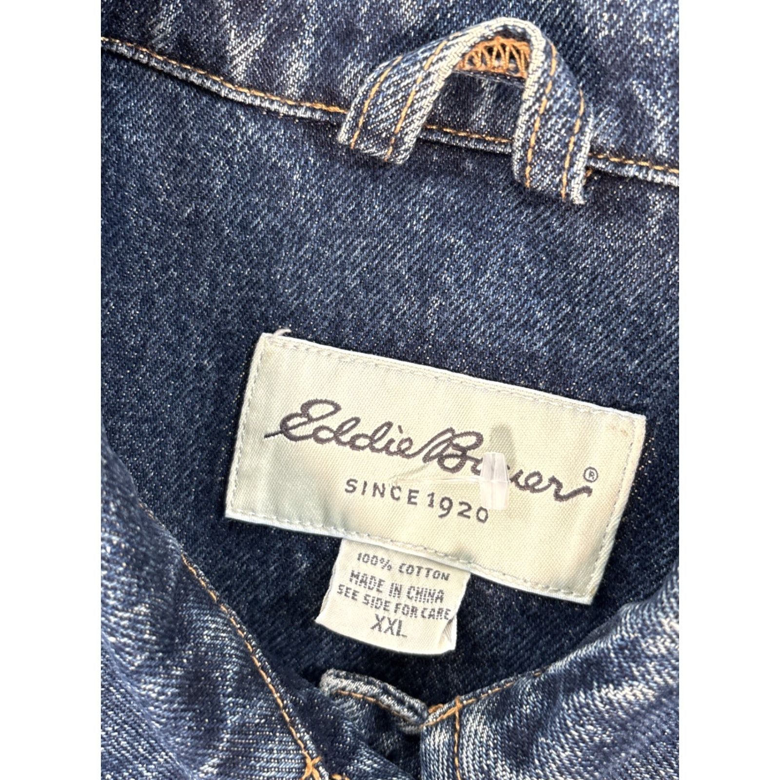 Eddie Bauer VINTAGE Eddie Bauer Jacket Womens 2XL Denim Button Up Classic Short Description: N/A Size 40" / US 18 - 5 Thumbnail