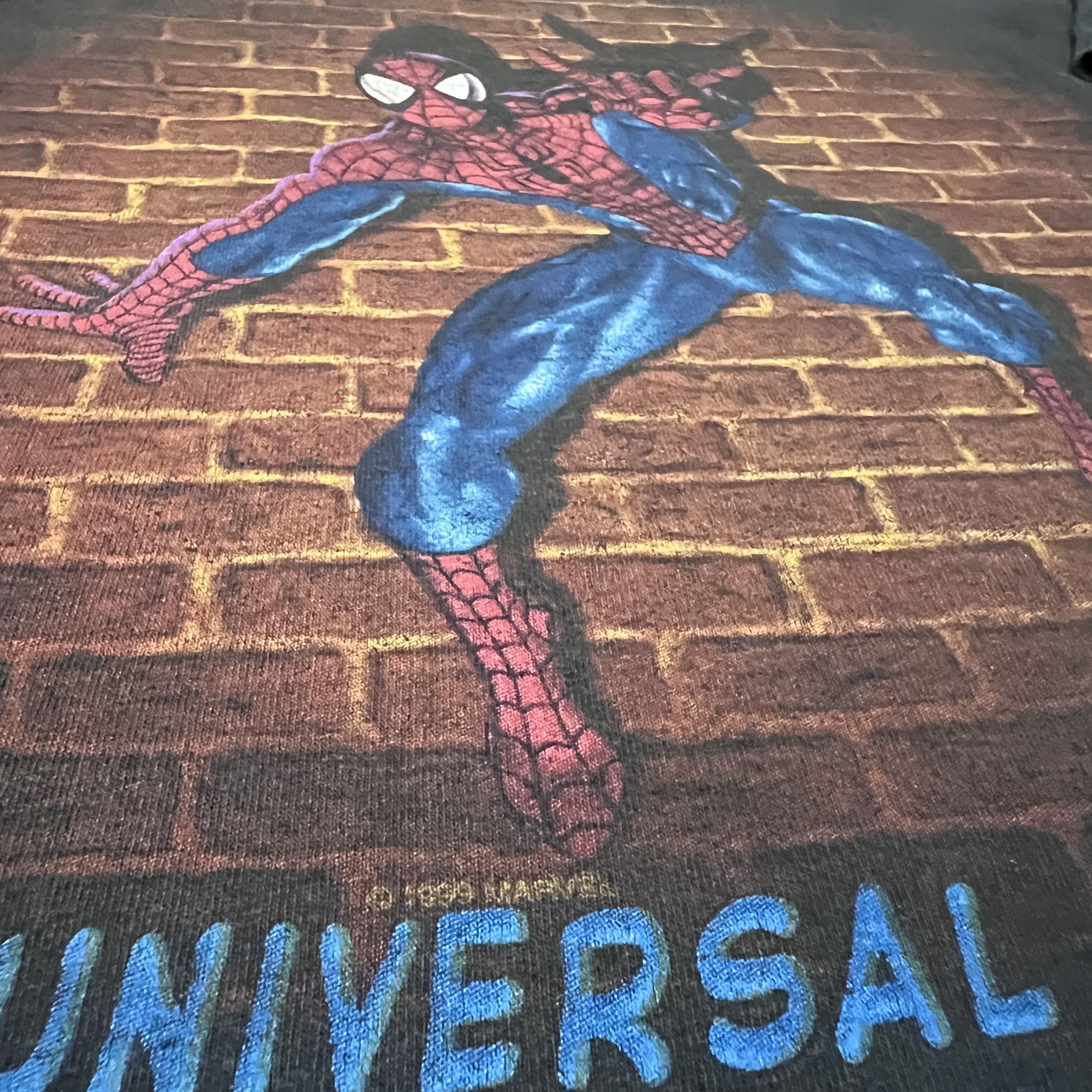 Marvel Comics Vintage 90s Spider-Man Movie Promo Tee 2XL Faded Size US XXL / EU 58 / 5 - 5 Thumbnail