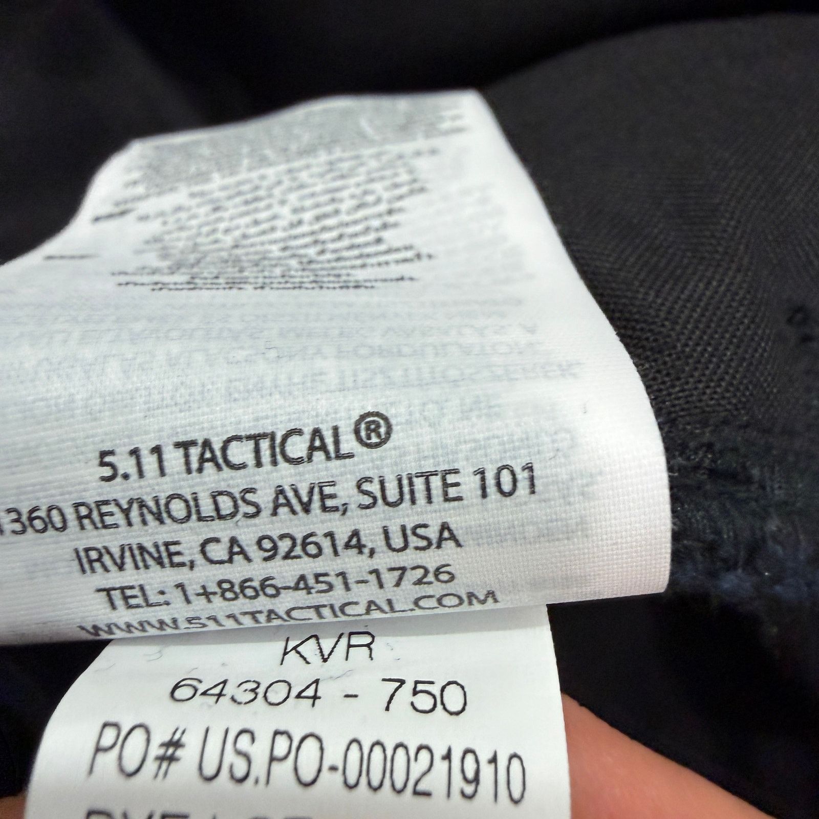 5.11 5.11 Tactical Twill PDU Class A Pants Women's 20 Navy Blue Size 42" / US 20 - 6 Thumbnail