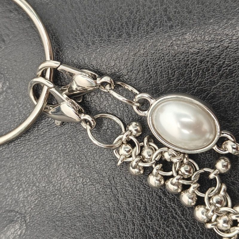 Jewelry 2 layers Retro Luxurious pearls Metal Pants Chain Size ONE SIZE - 8 Thumbnail