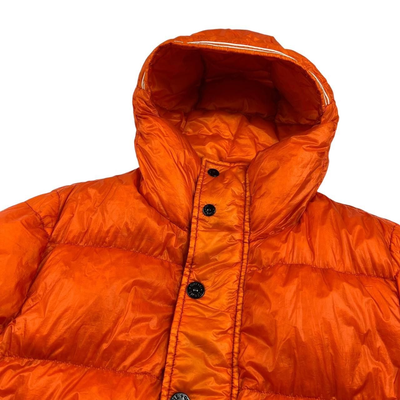 Stone Island Stone Island Orange Garment Dyed Down Puffer Jacket - Small Size US S / EU 44-46 / 1 - 3 Thumbnail