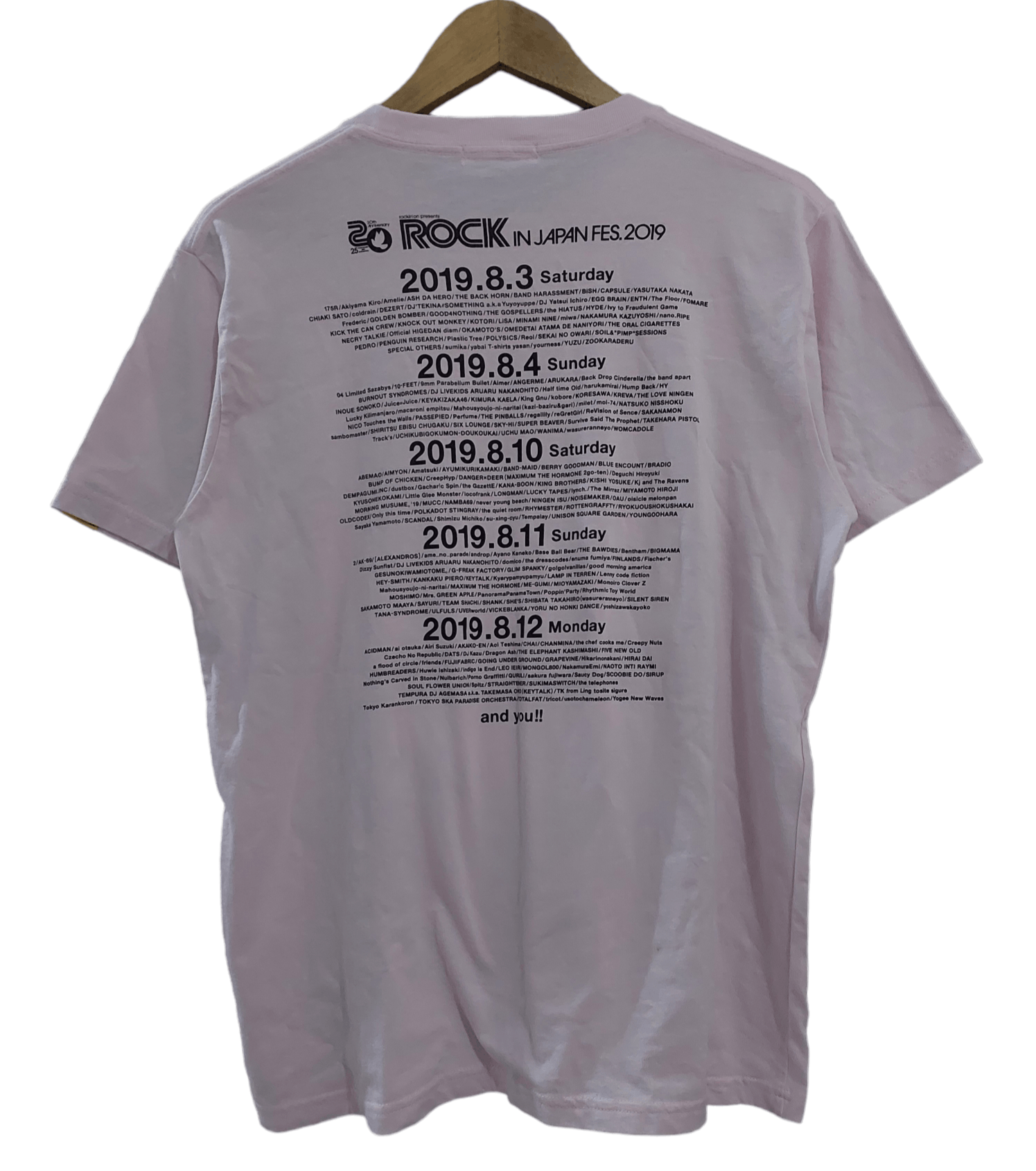 Anime × Japanese Brand × Pokemon POKEMON X ROCK IN JAPAN 2019 JIGGLEPUFF T SHIRT Size US L / EU 52-54 / 3 - 2 Thumbnail