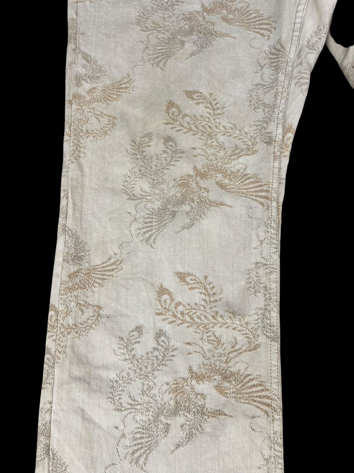 Vintage Dirty Mud Nishiki Oriental Brand Embroidery Denim Jeans Size US 38 / EU 54 - 7 Thumbnail
