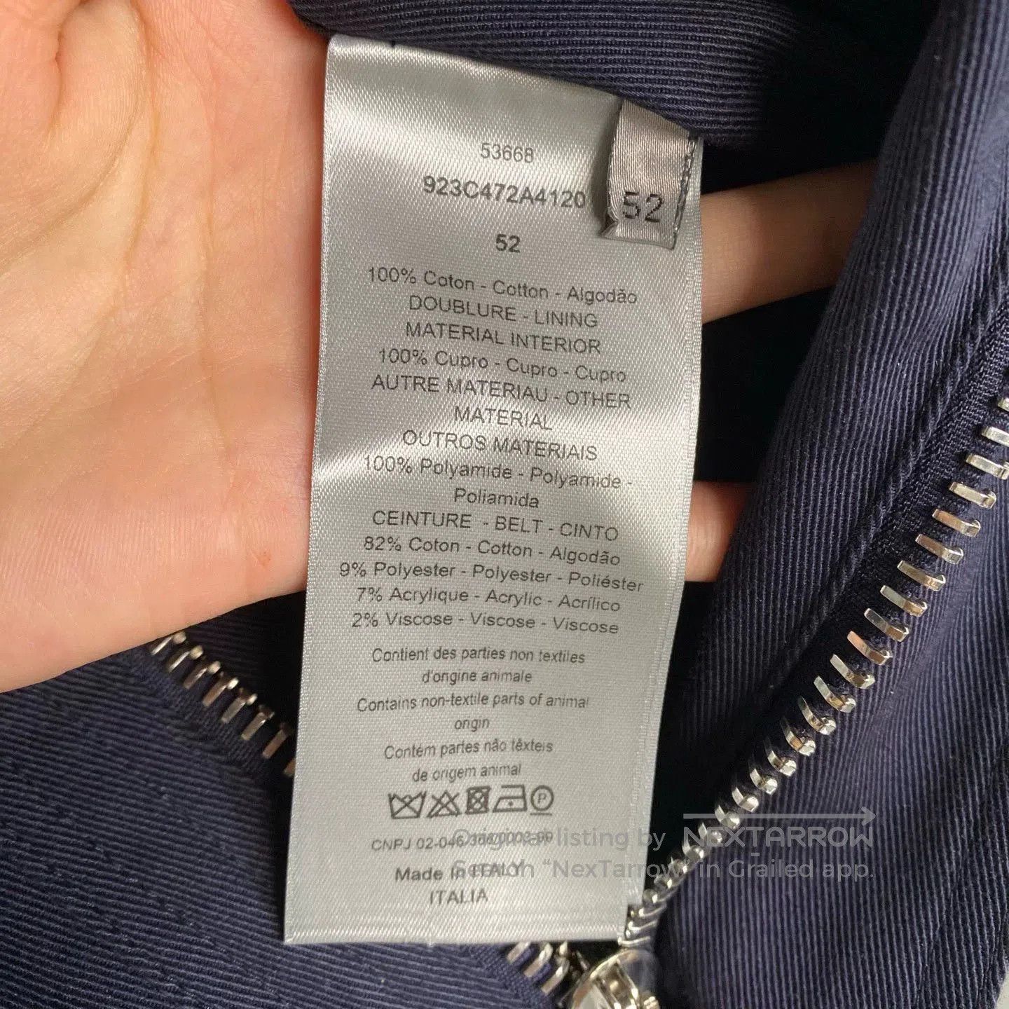 Dior DIOR x KAWS Denim Jacket Size 52. Size US XXL / EU 58 / 5 - 3 Thumbnail