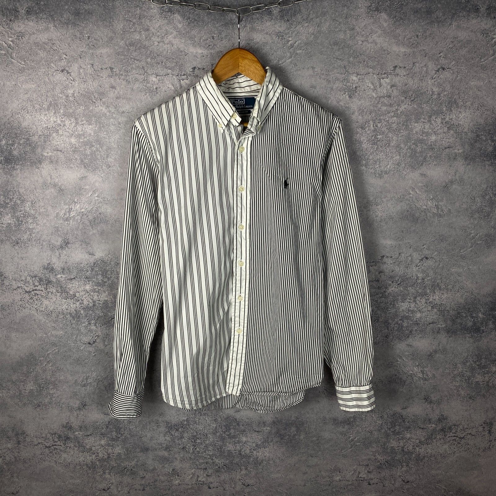 Polo Ralph Lauren Polo Ralph Lauren Shirt Men's Size M Black White ` Size US M / EU 48-50 / 2 - 1 Thumbnail