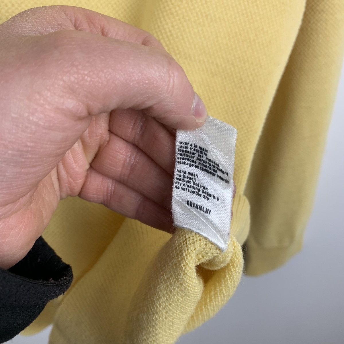 Lacoste Vintage Chemise Lacoste Wool Sweater V-Neck Size 5 Size US L / EU 52-54 / 3 - 10 Thumbnail