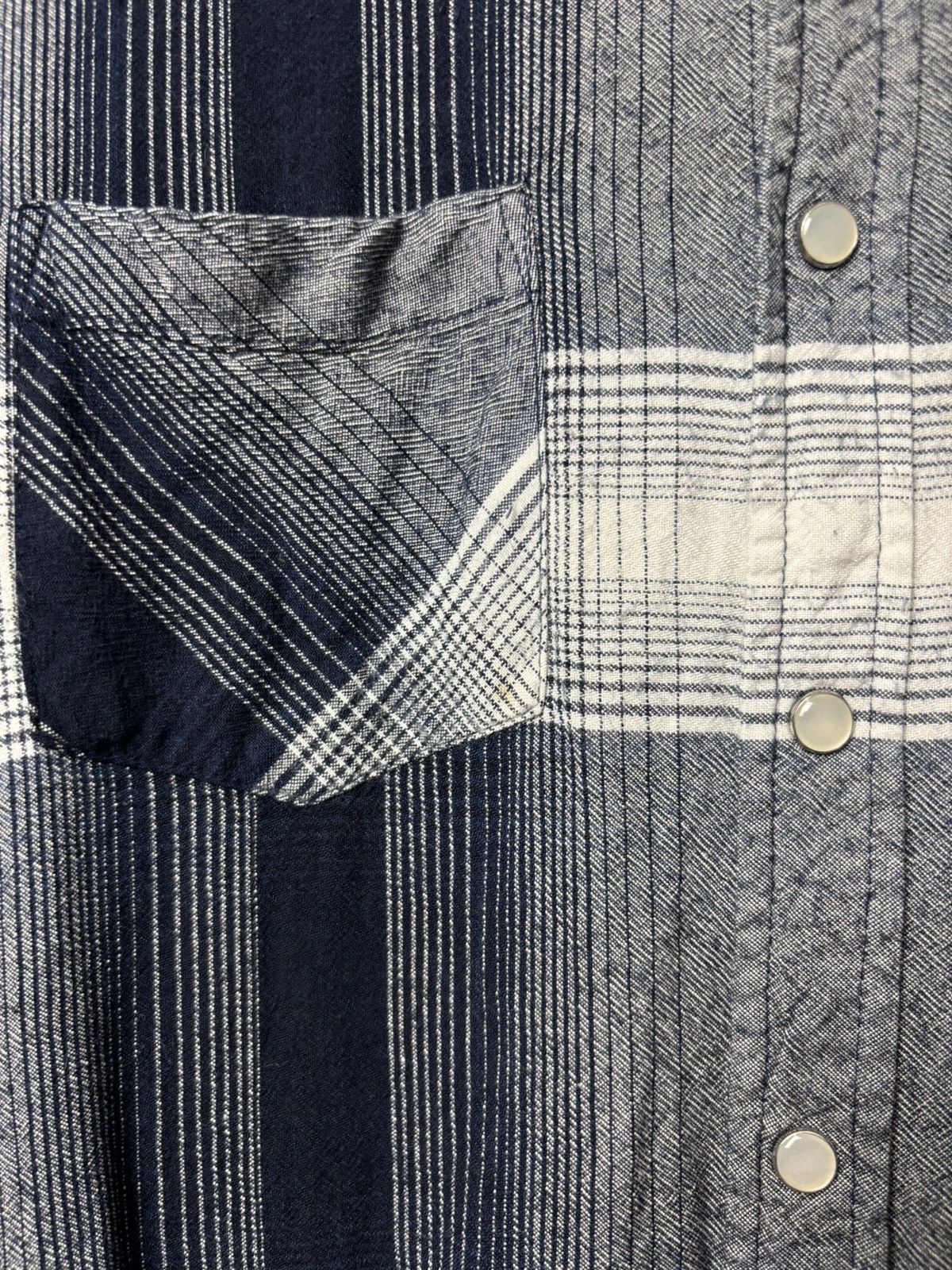 Stussy Stussy Shadow Plaid Western Button-Down Shirt L size Large Size US L / EU 52-54 / 3 - 5 Thumbnail