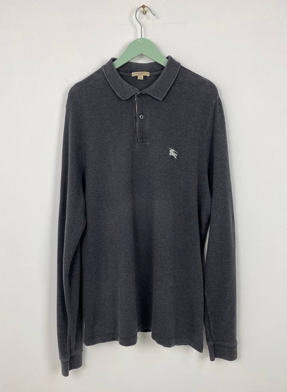 Burberry Burberry Brit Logo Long Sleeve Polo Shirt like Ralph Size US XL / EU 56 / 4 - 1 Thumbnail