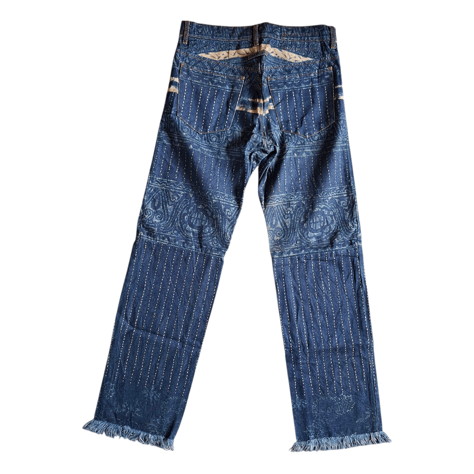 Jean Paul Gaultier Jean Paul Gaultier Tribal Jeans Size US 31 - 2 Thumbnail