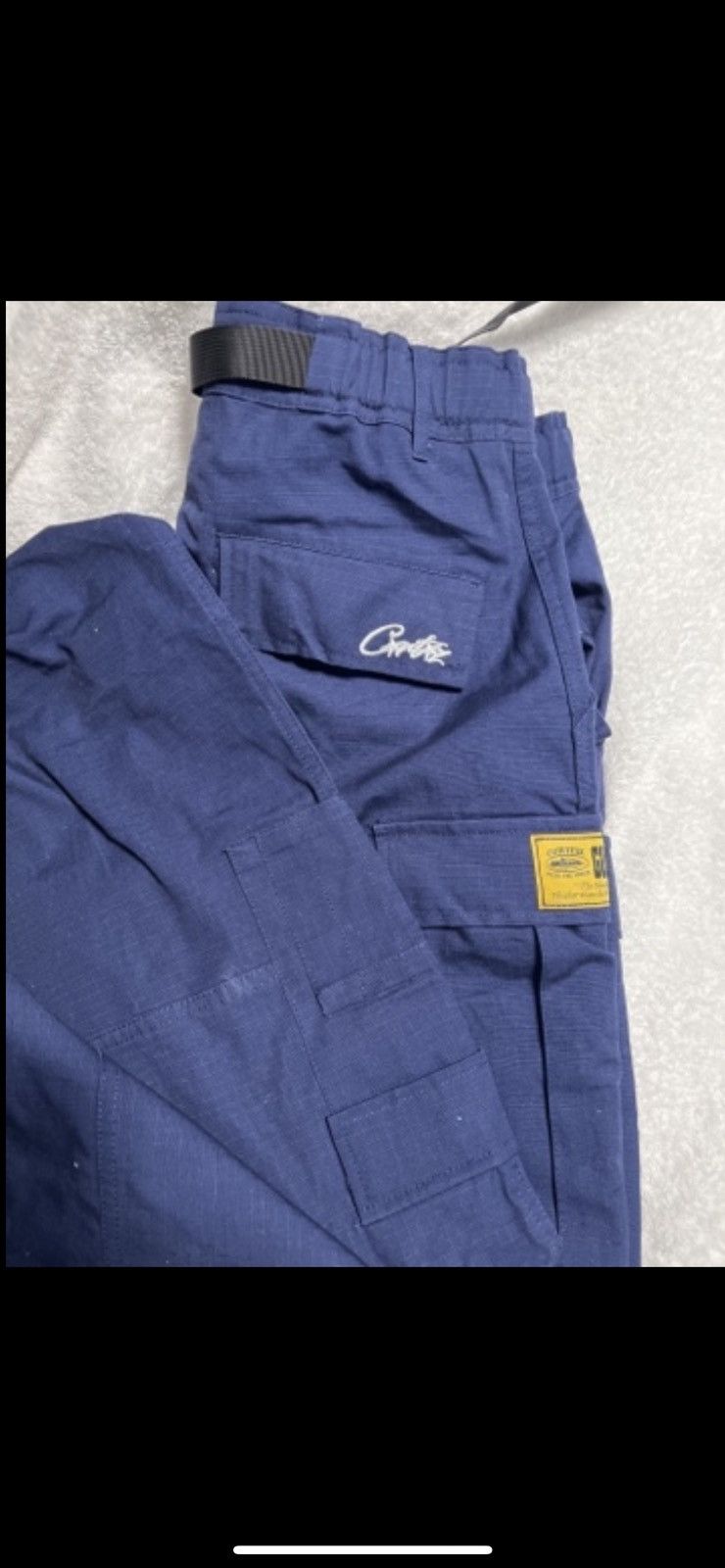 Corteiz corteiz Guerilla cargo navy Size US 33 - 4 Thumbnail