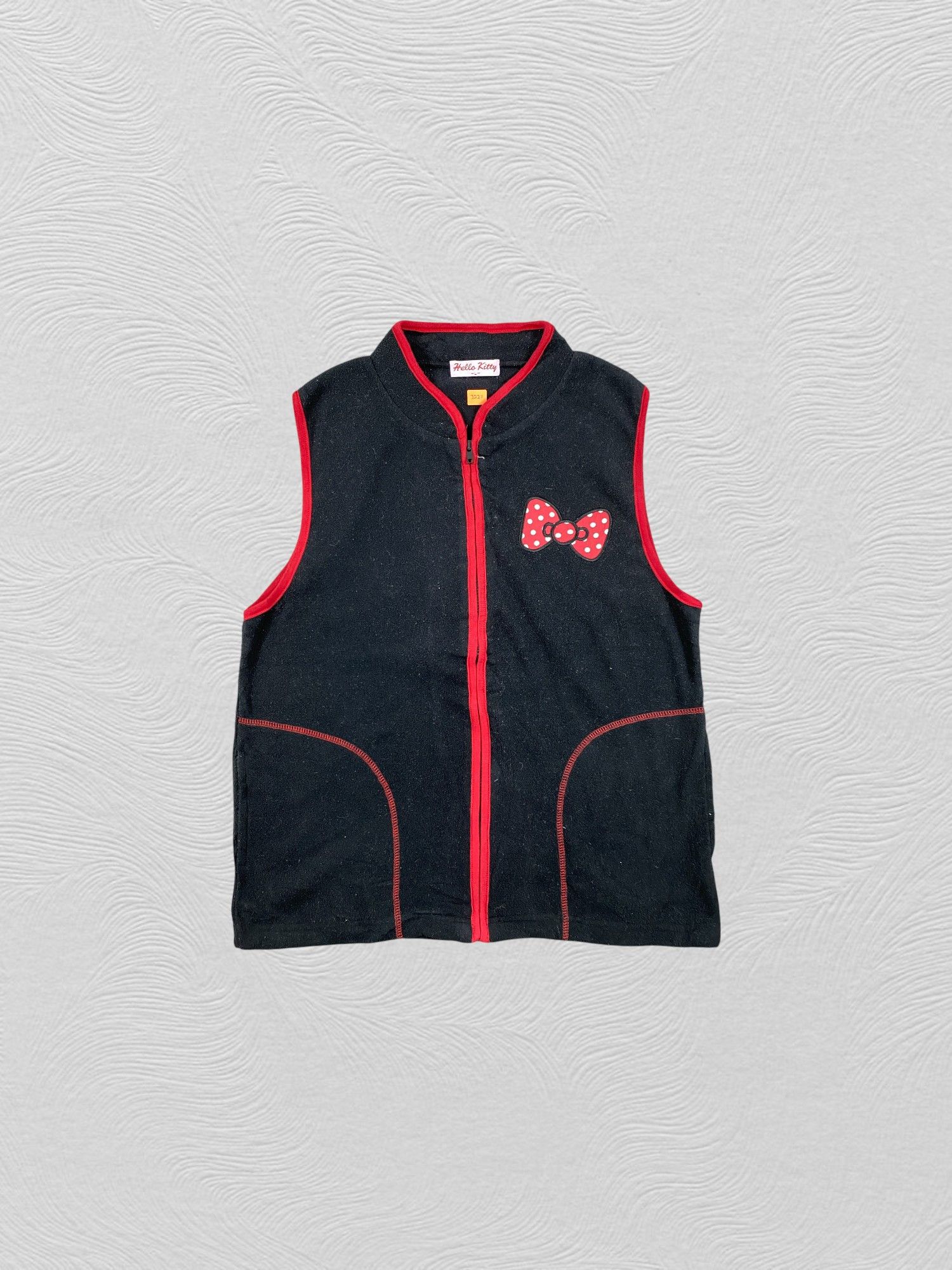 Japanese Brand Hello Kitty Ribbon Vest Jacket- J227 Size S / US 4 / IT 40 - 1 Thumbnail