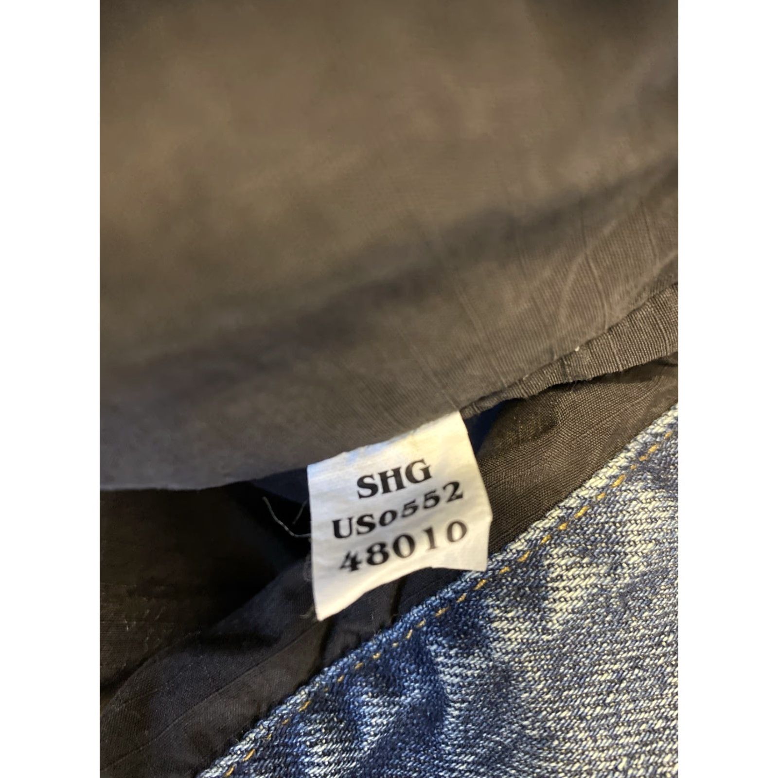 Denime VINTAGE Five Eleven Denim Jacket Biker Lined XL Blue 2000s Mens Size US 36 / EU 52 - 6 Thumbnail