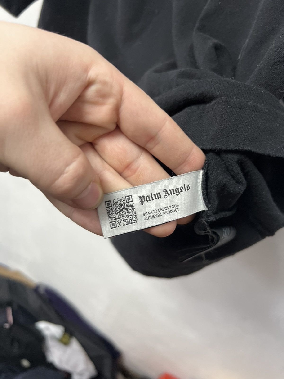 Palm Angels Palm Angels black Big logo oversize t-shirt tee Size US S / EU 44-46 / 1 - 10 Thumbnail
