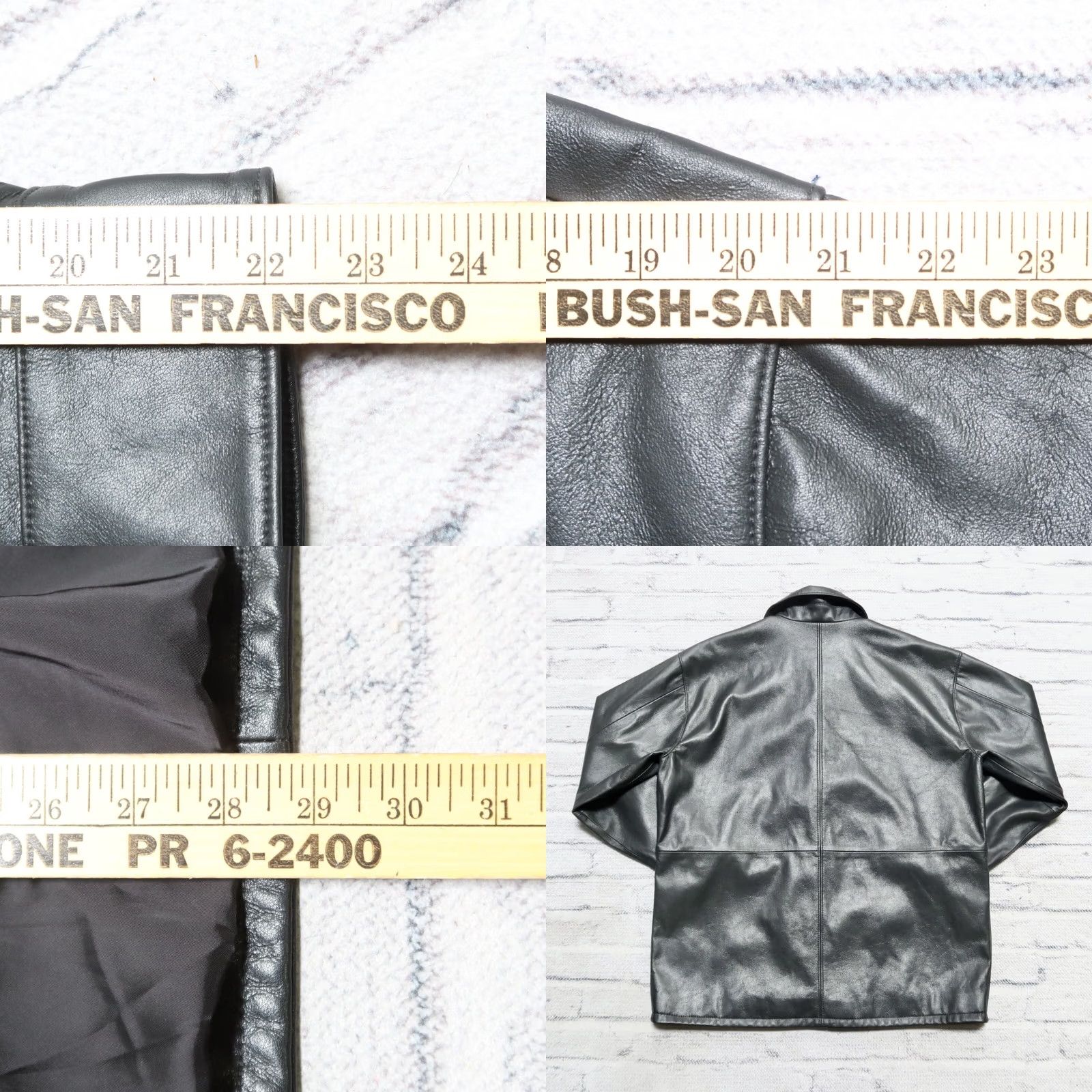 Levi's Levi's Leather Trench Coat Jacket Mens Size S Black Sample Size US S / EU 44-46 / 1 - 9 Thumbnail