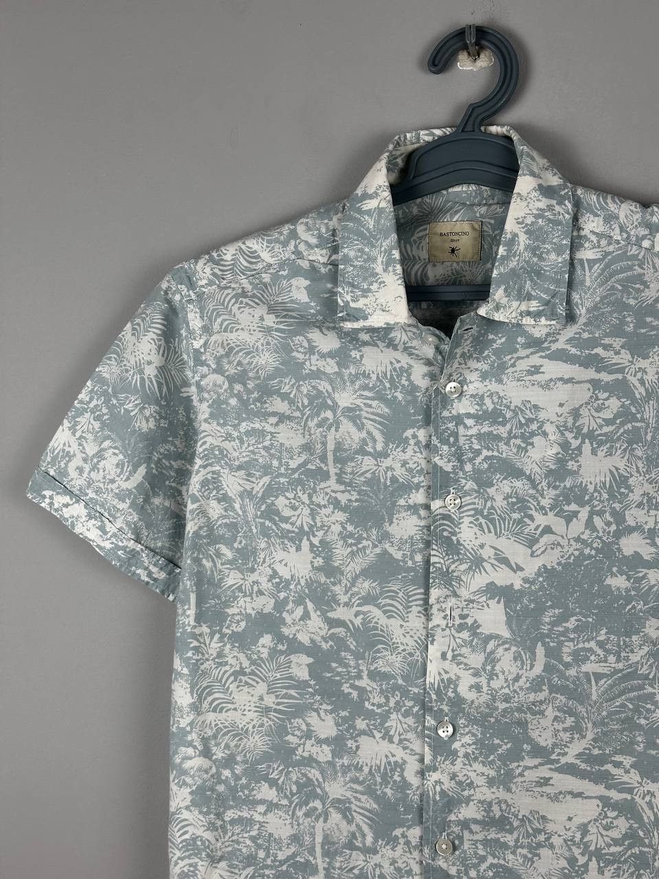 Other Bastoncino Luxury Camp Collar Printed Summer Shirt Size US S / EU 44-46 / 1 - 1 Thumbnail