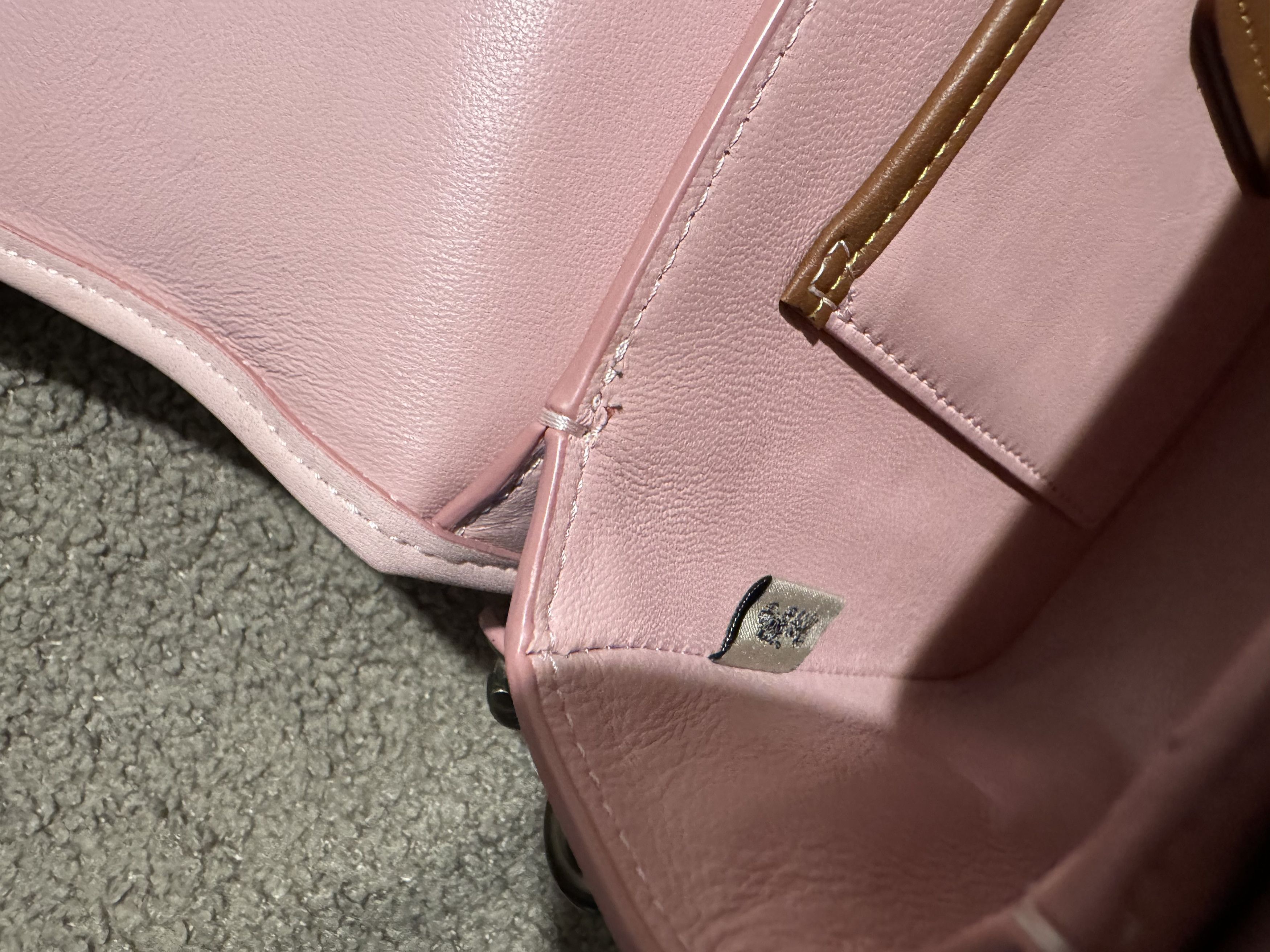 Coach Pink Quilted Studio Bag Size ONE SIZE - 6 Thumbnail