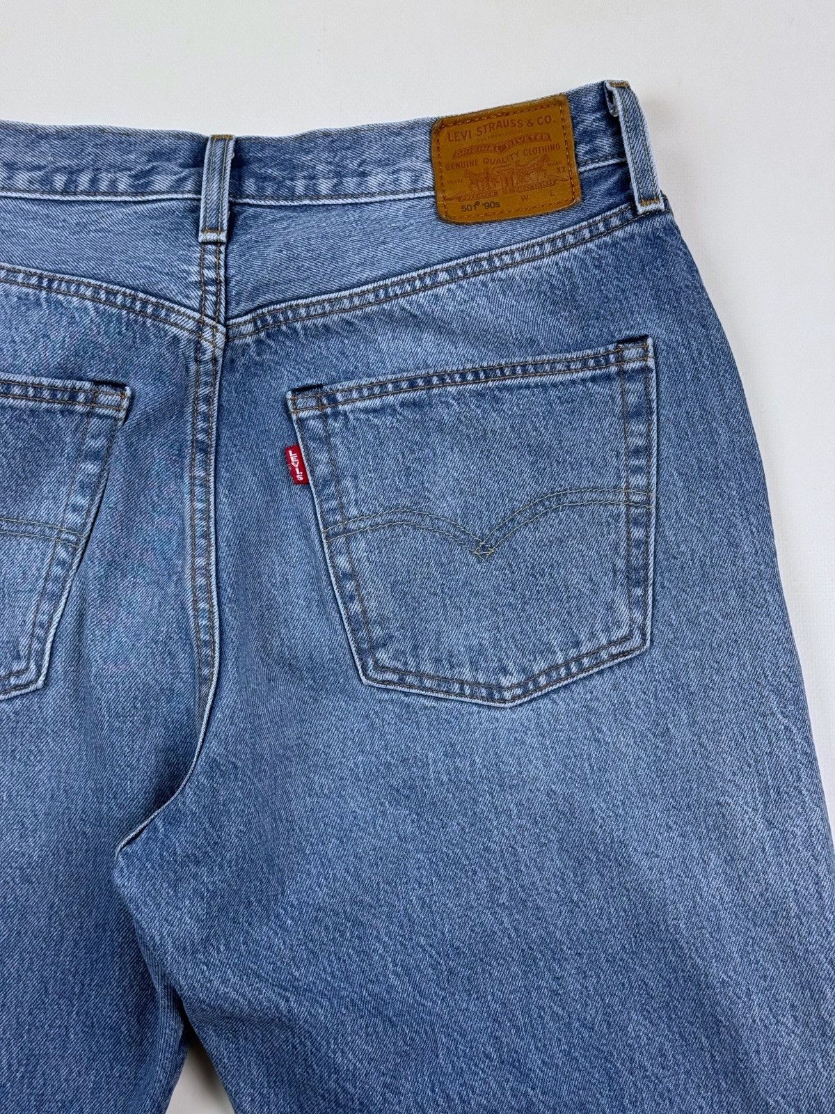 Levi's Levi’s 501 ‘90s Selvage Washed Denim Women’s Jeans Size 32" / US 10 / IT 46 - 15 Thumbnail
