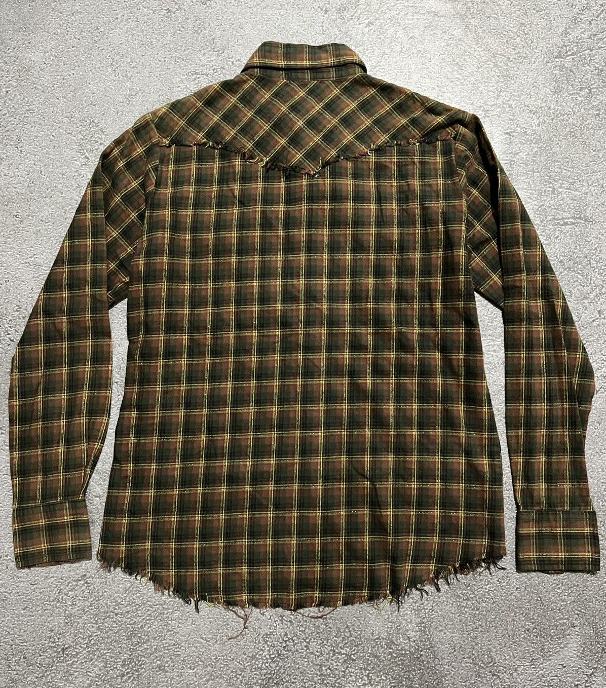 Japanese Brand Japanese Gdc Distressed Flannel LGB Style Size US M / EU 48-50 / 2 - 6 Thumbnail