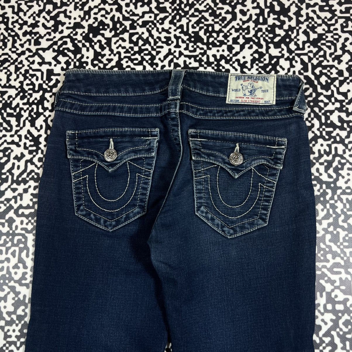 True Religion Vintage Y2K True Religion Japanese Jeans Chief Style 90s Size 27" / US 4 / IT 40 - 6 Thumbnail