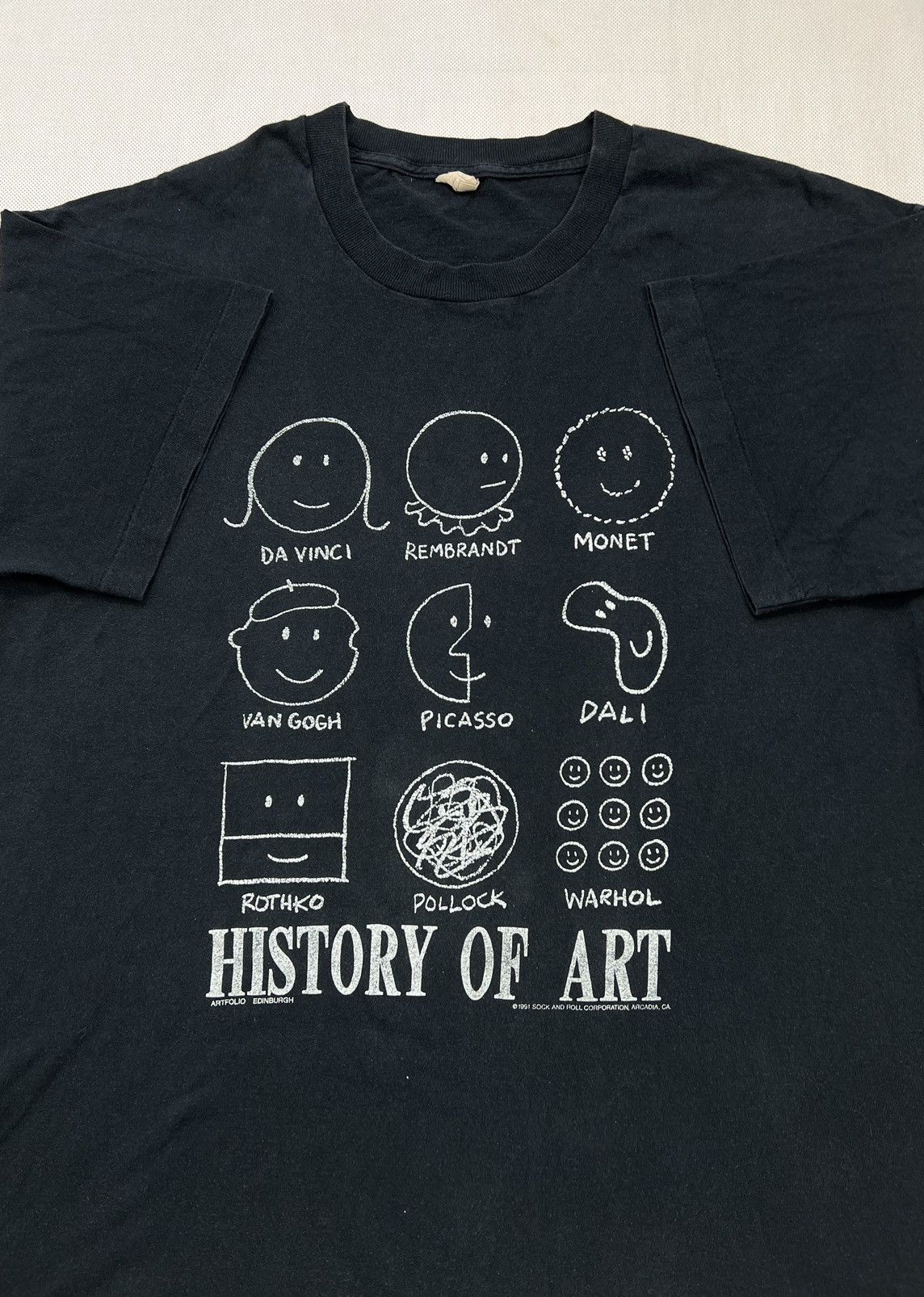 Nike × Vintage Tshirt History Of Art 1991 Vintage Single Stitch 90s Picasso Size US L / EU 52-54 / 3 - 1 Thumbnail