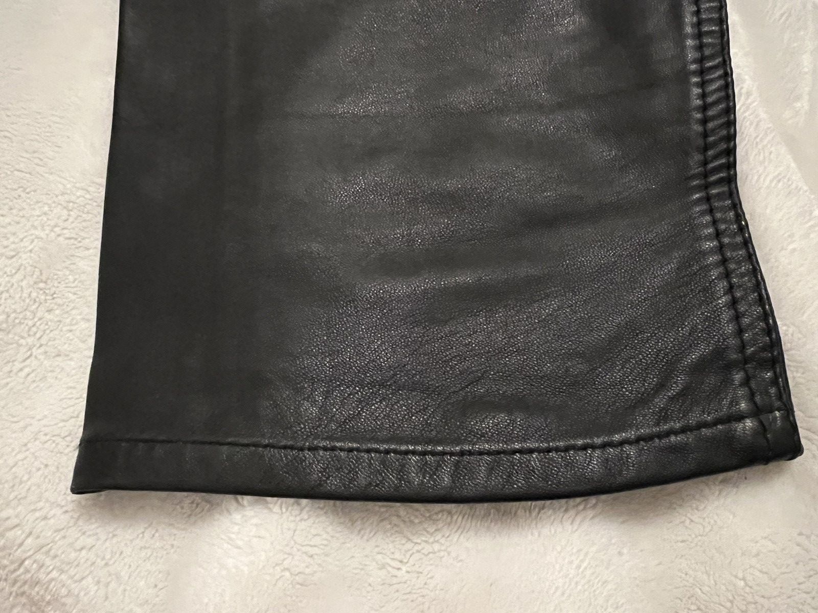 Hood By Air 2015 Leather Hockey Pants Runway Exclusive RARE* Size US 32 / EU 48 - 12 Thumbnail