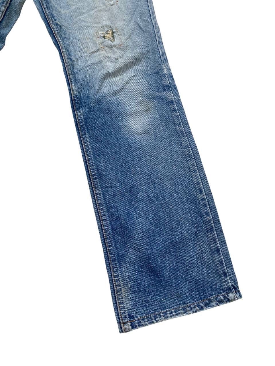 Wrangler Destroyed Wrangler USA Distress Patchwork Jeans Denim Size US 31 - 7 Thumbnail