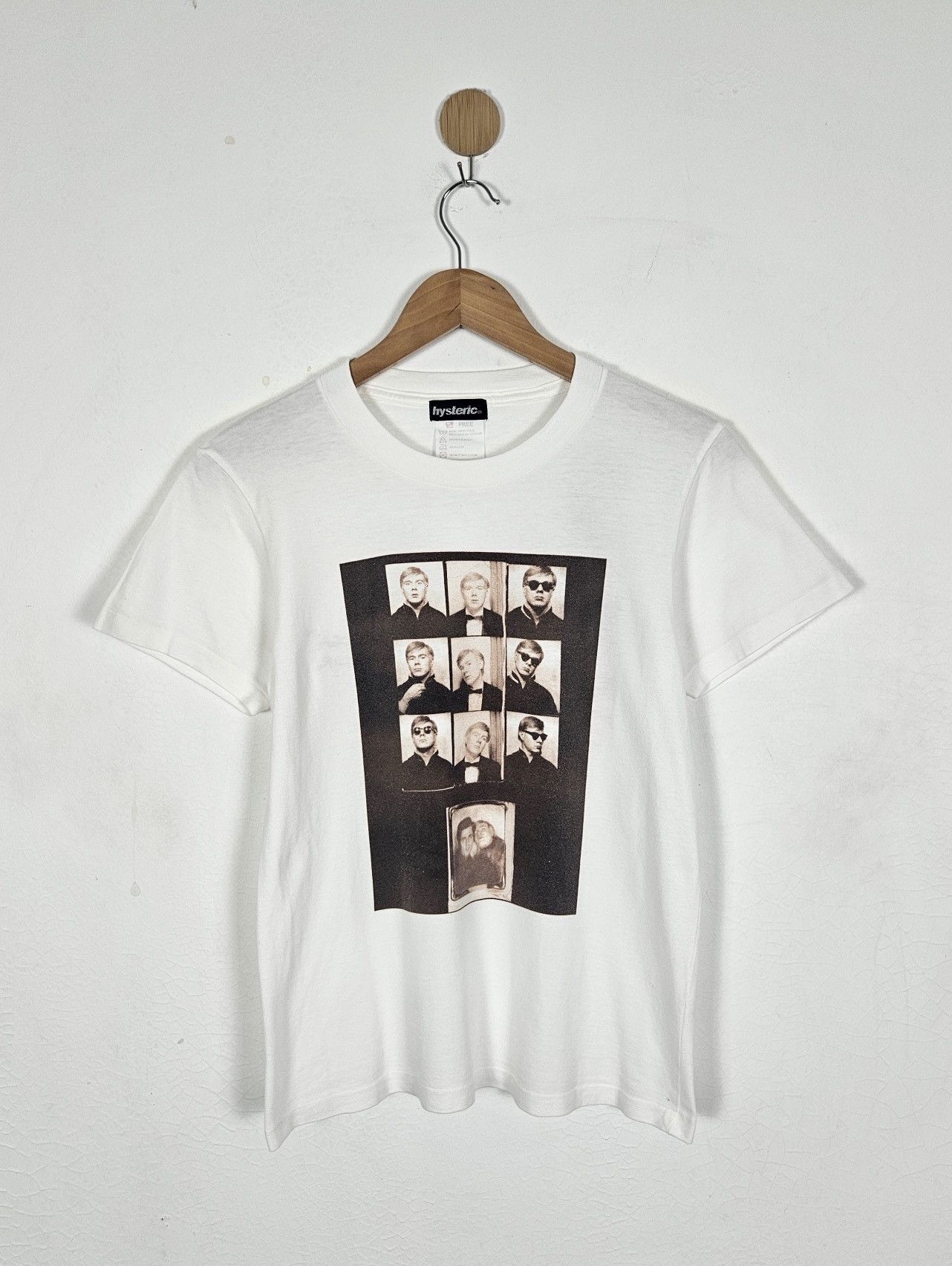 Hysteric Glamour Hysteric Glamour Gerard Malanga tee shirt Size US S / EU 44-46 / 1 - 1 Thumbnail