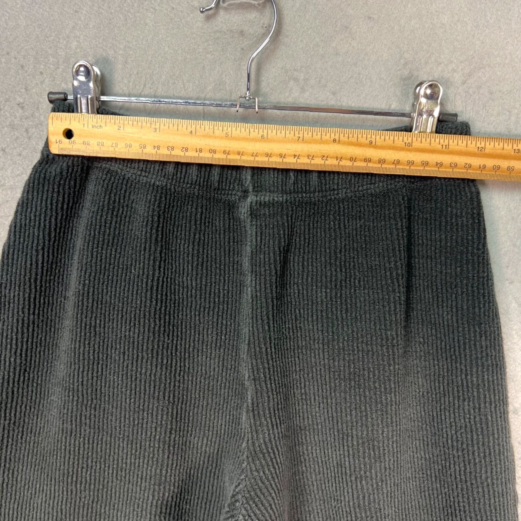 Reformation Reformation Womens Small Black Corduroy Organic Cotton Joggers Sweatpants Size 28" / US 6 / IT 42 - 6 Thumbnail