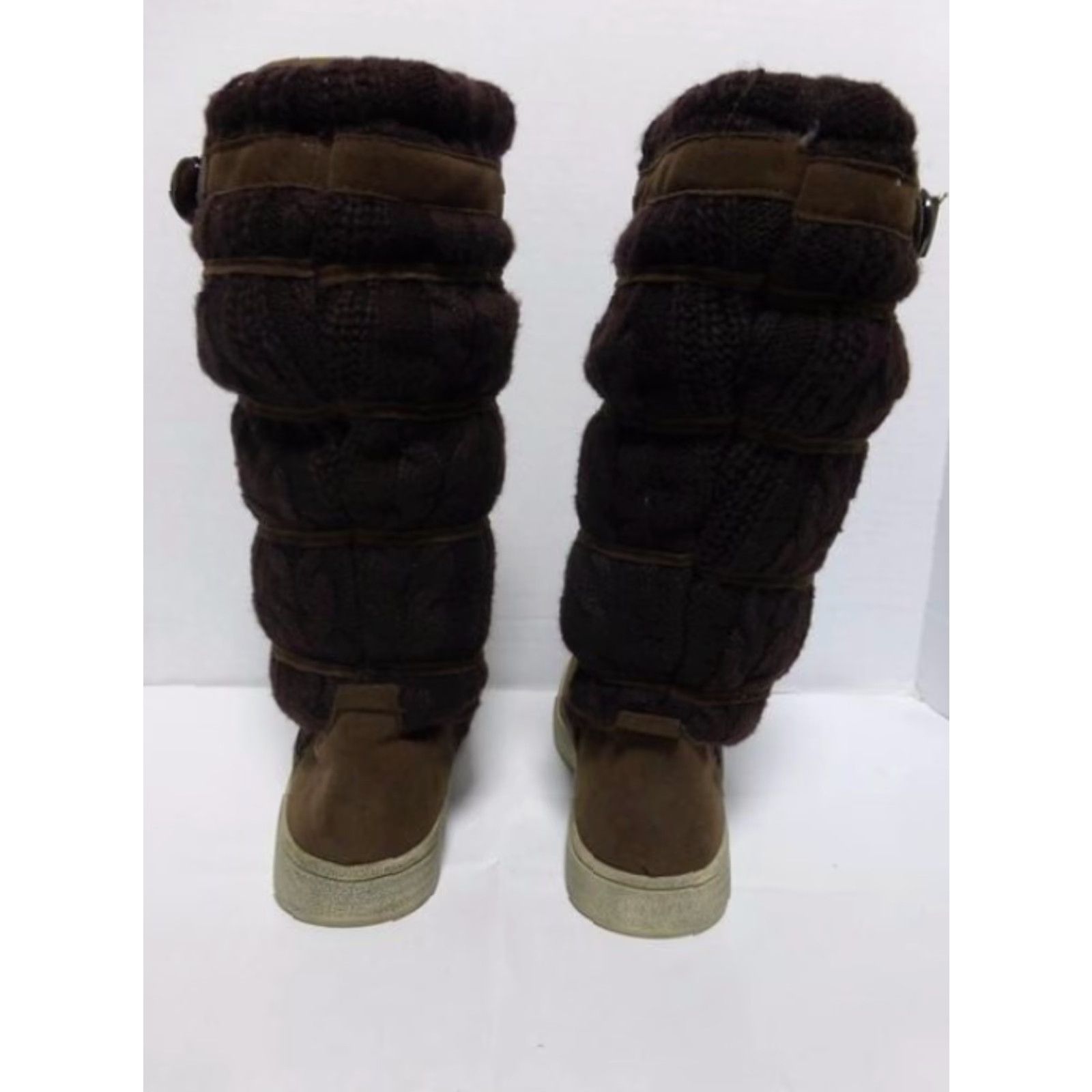 Vintage VINTAGE MUK LUKS Booties Women's Brown Size 8 Faux Fur Size US 8 / IT 38 - 2 Thumbnail