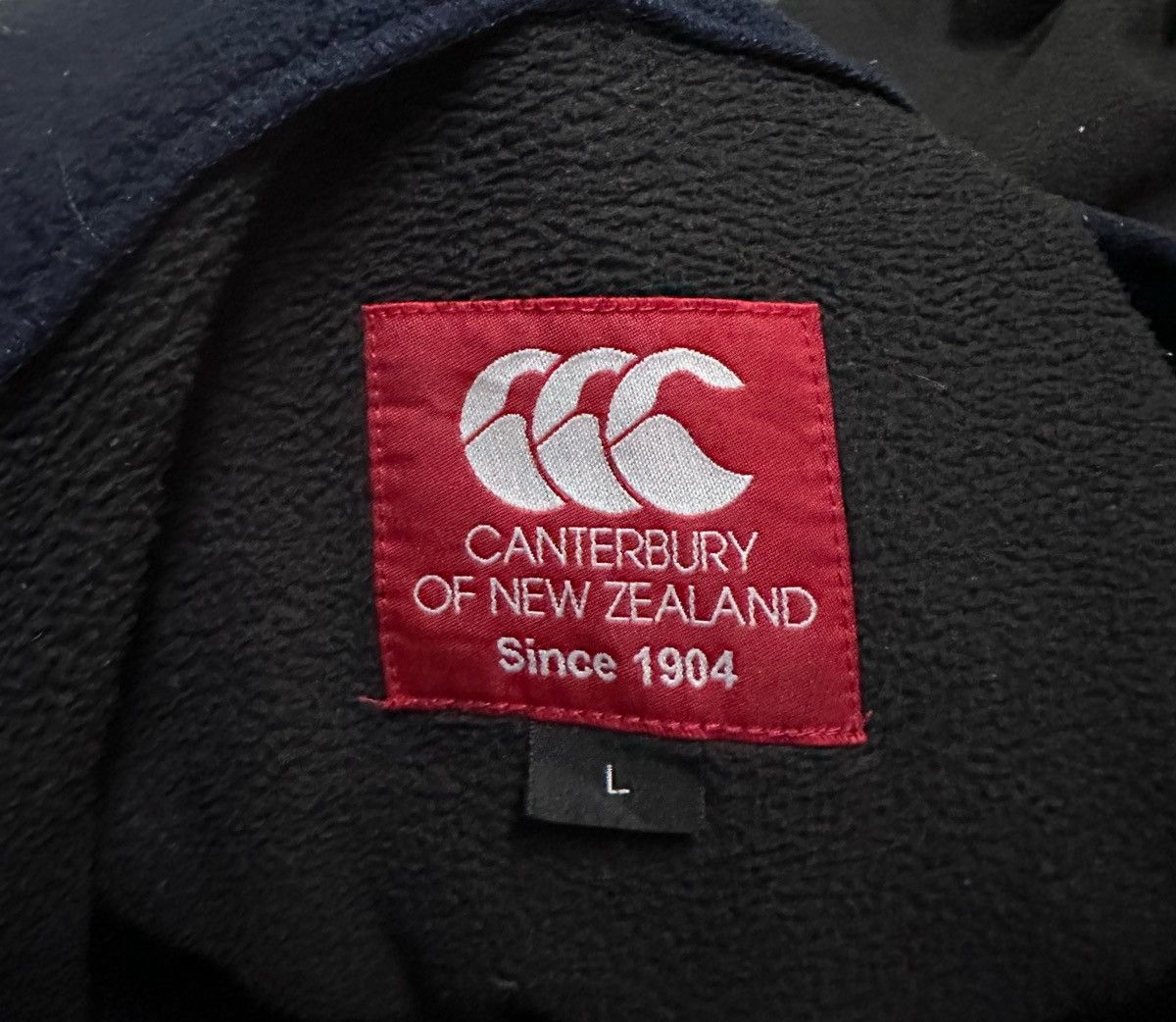 Canterbury of New Zealand Canterburry fleece zipper jacket Size US L / EU 52-54 / 3 - 4 Thumbnail