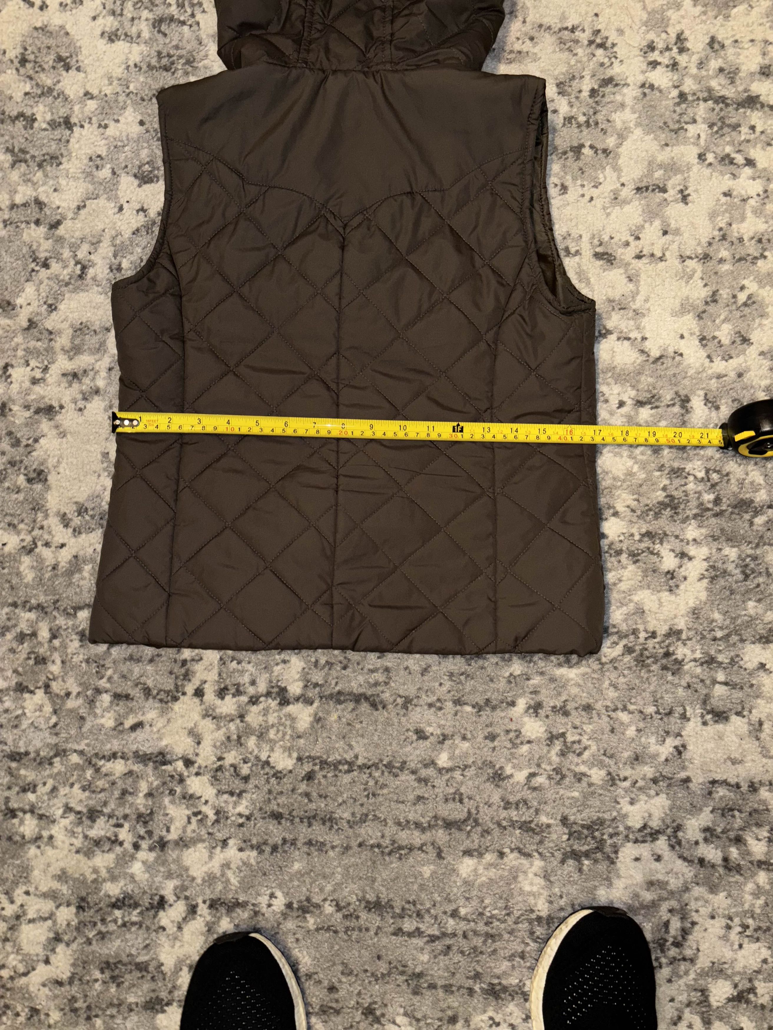 Vintage Y2K Bernardo Brown Puffer Vest Size S / US 4 / IT 40 - 4 Thumbnail